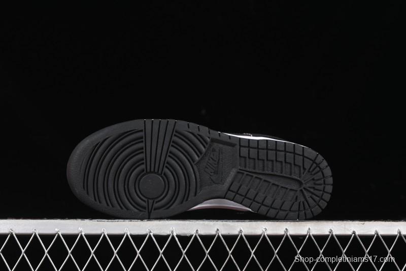 Nike SB Dunk Low Casual Skate Shoes in Black Pink - CW1590-100