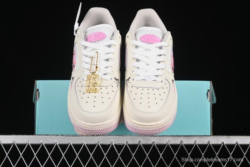 Nike Air Force 1 '07 Low Halloween Edition "Devil's Wings" Casual Sneakers - FB1839-121