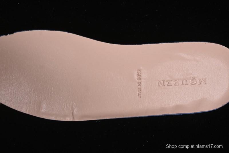 Alexander McQueen Flexion Retro Sneakers in Pink with Anatomical Design and Split Sole - 2024s