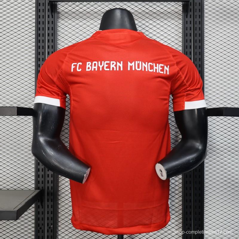 Player Version 25/26 Bayern Munich Home Jersey