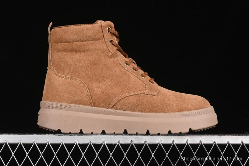 UGG Burleigh Boot Men's Lace-Up Winter Snow Boots with Lightweight Anti-Slip Combo Sole - 1153750