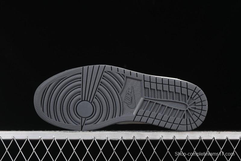 Nike Travis Scott x Fragment Design x Air Jordan 1 Low OG SP AJ1 Casual Sneakers - DM7866-018