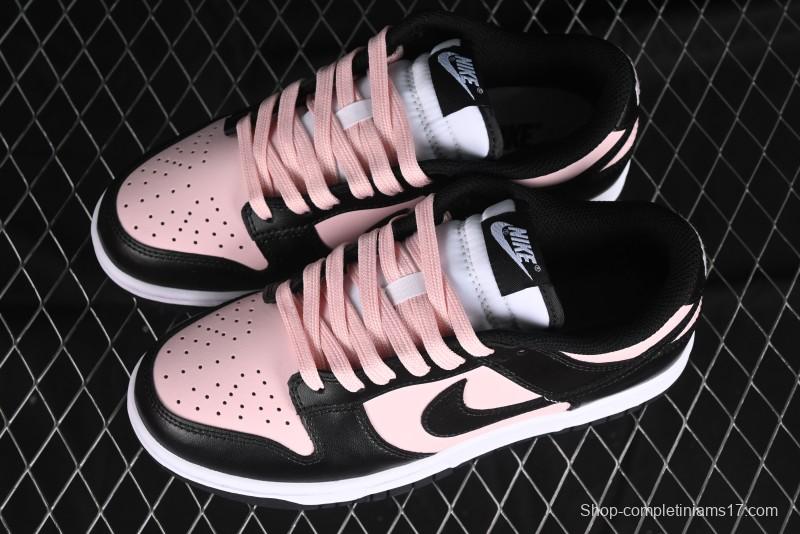 Nike SB Dunk Low Casual Skate Shoes in Black Pink - CW1590-100
