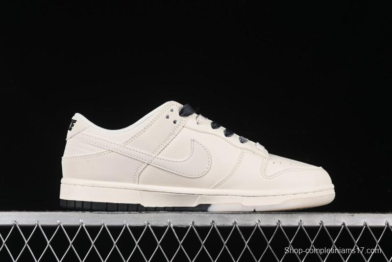 Nike SB Dunk Low Supreme Collaboration - Double Swoosh Dual Color Anniversary High-End Custom Low-Top Casual Skate Shoes - BB8675-112