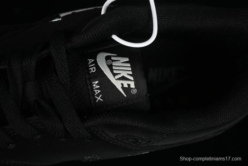 Nike Air Max 1 Retro Running Shoes with Half-Sole Air Cushion - AA0512-001