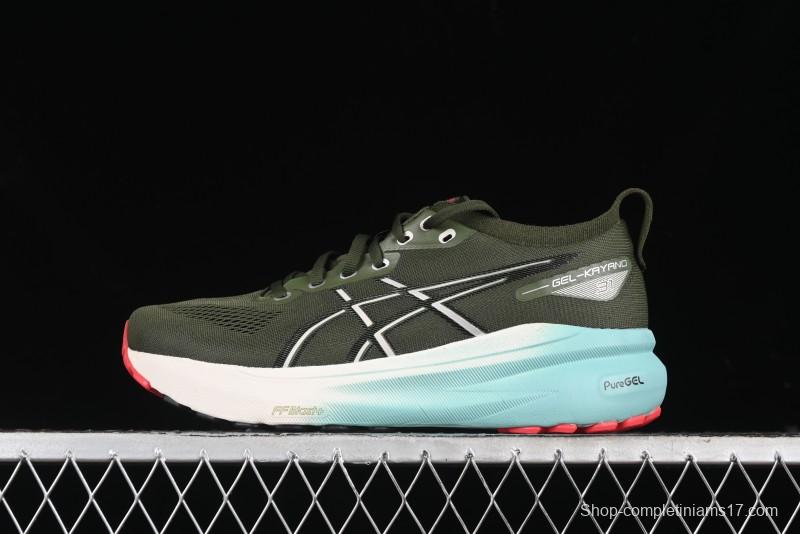 ASICS Gel-Kayano 31 Running Shoes with GEL Cushioning and FLYTEFOAM BLAST Technology - 1011B867-301