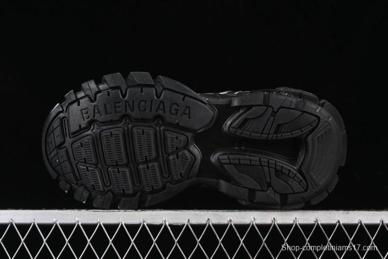 Balenciaga Track Sneaker with Transparent Heel Strap - WTRHW1090