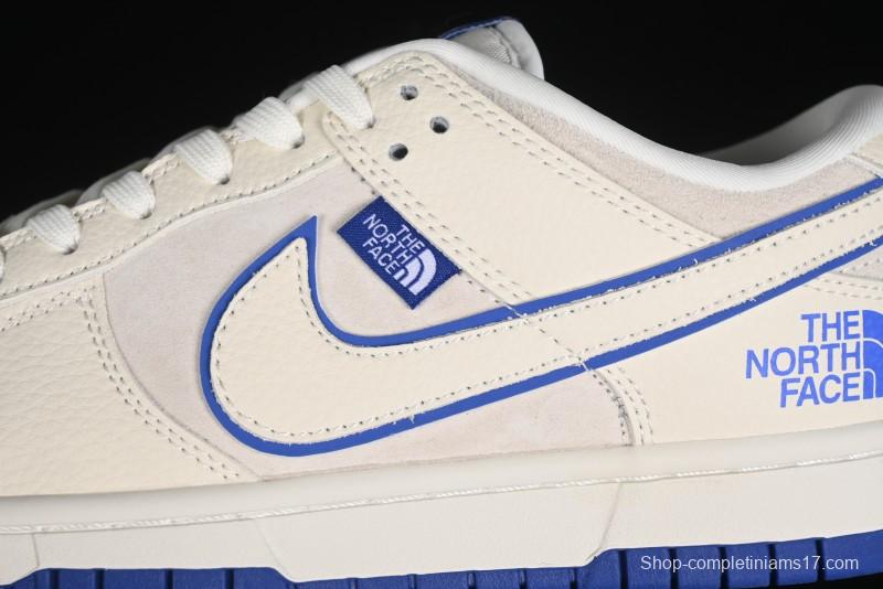 Nike SB Dunk Low The North Face Collaboration Anniversary Edition Custom Low-Top Casual Skate Shoes - KK1333-007