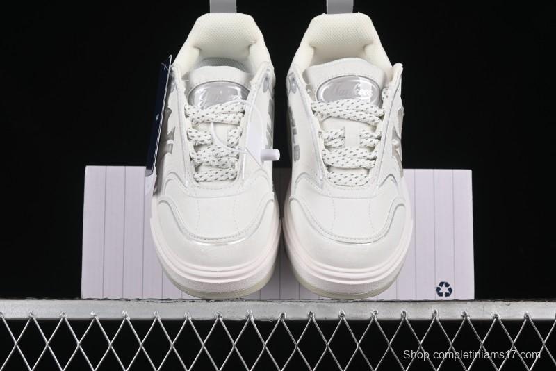 MLB Chunky Liner Jelly Lightweight Platform Sneakers with 6cm Height Increase - 3ASXCHV4N50WHS