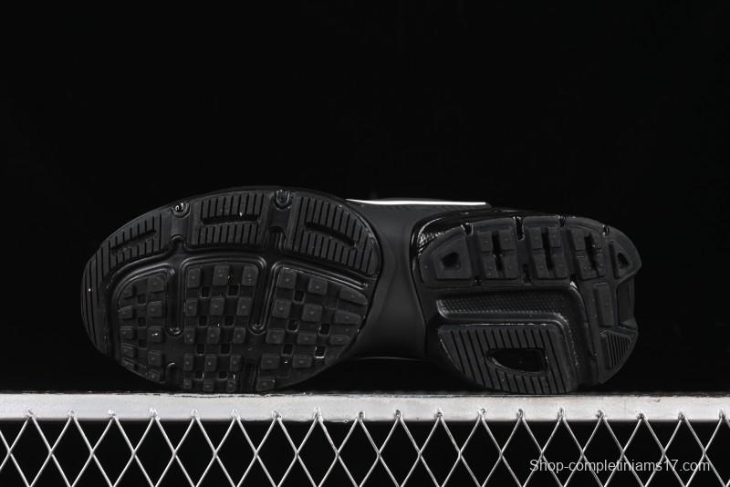 Nike Runtekk Run Retro Low-Top Running Shoes with Cushlon Midsole and Anti-Slip Design - HQ1582-001