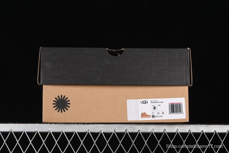 UGG Burleigh Chukka Comfortable Flat Lace-Up Round Toe Fashion Casual Boots - 1151773
