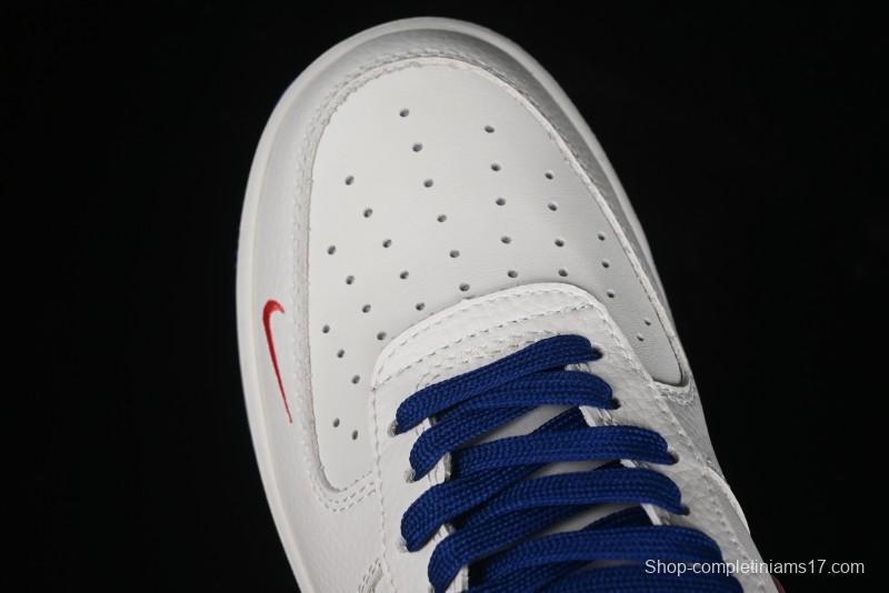 Nike Air Force 1 '07 Low Champion Collaboration - Blue White Red Low-Top Casual Sneakers - KK1988-002