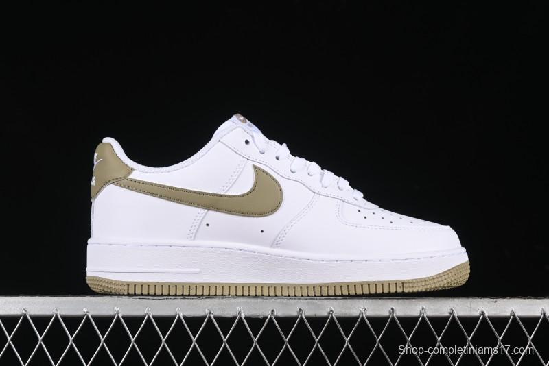 Nike Air Force 1'07 Low Casual Sneakers with Full-Length Air Cushion - FJ4146-110