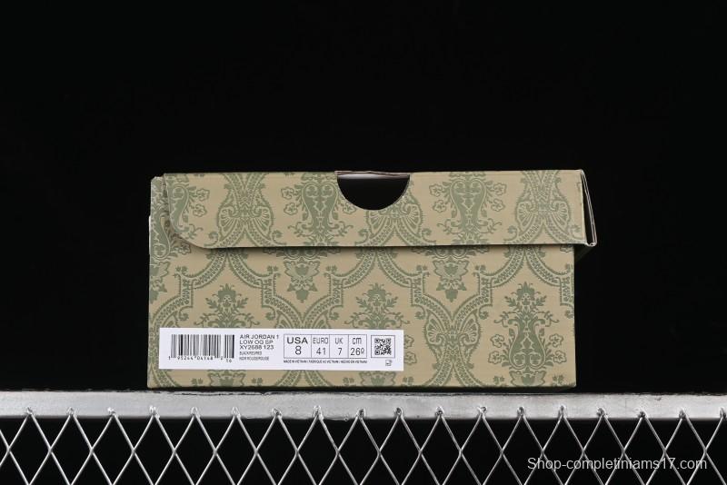 Nike Travis Scott x Fragment Design x Air Jordan 1 Low OG SP AJ1 - XY2688-123