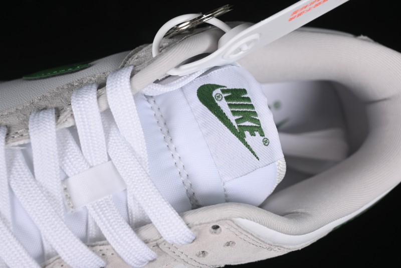 Nike SB Dunk Low Anniversary Customized Casual Sneakers with Green Swoosh - KK1888-013