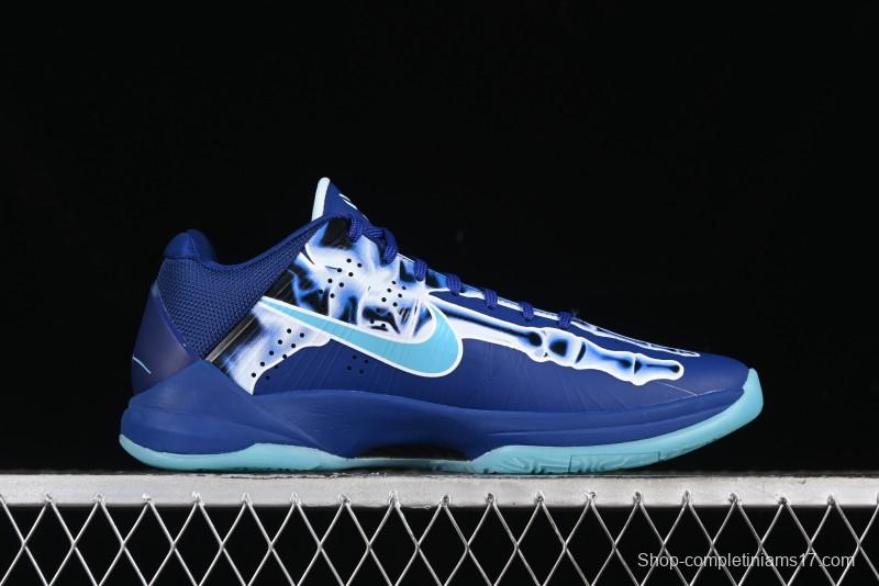 Nike Zoom Kobe 5 X-ray Halloween Glow-in-the-Dark Professional Basketball Shoes - HJ4303-400