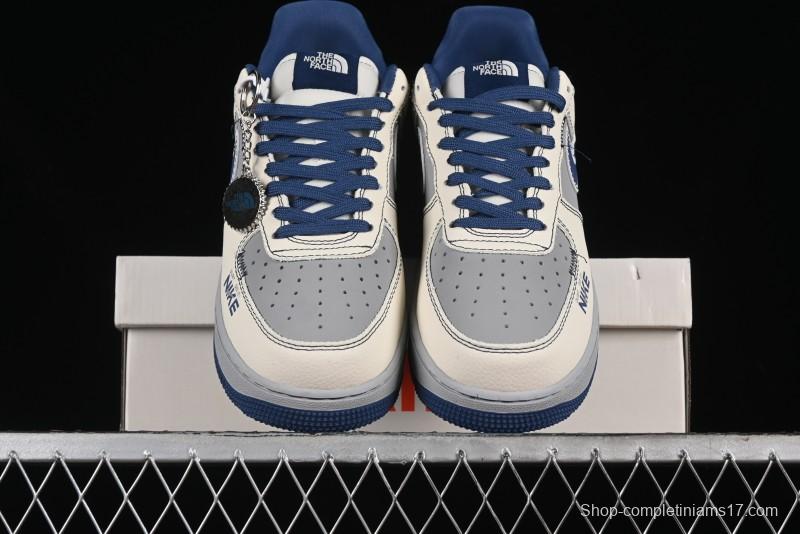 Nike Air Force 1 '07 Low The North Face Collaboration - Blue White Grey - KK1988-016