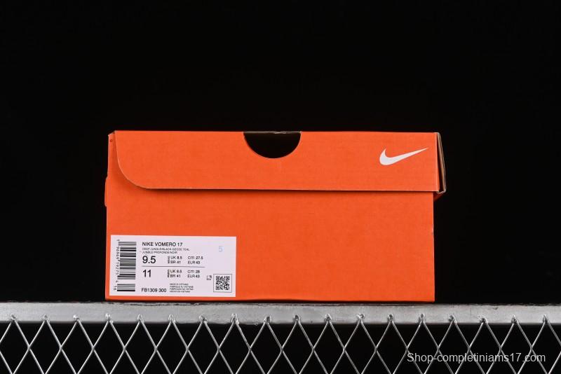 Nike Air Zoom Vomero 17 Lunar Running Shoes with Cushioned Zoom Air Unit - FB1309-300