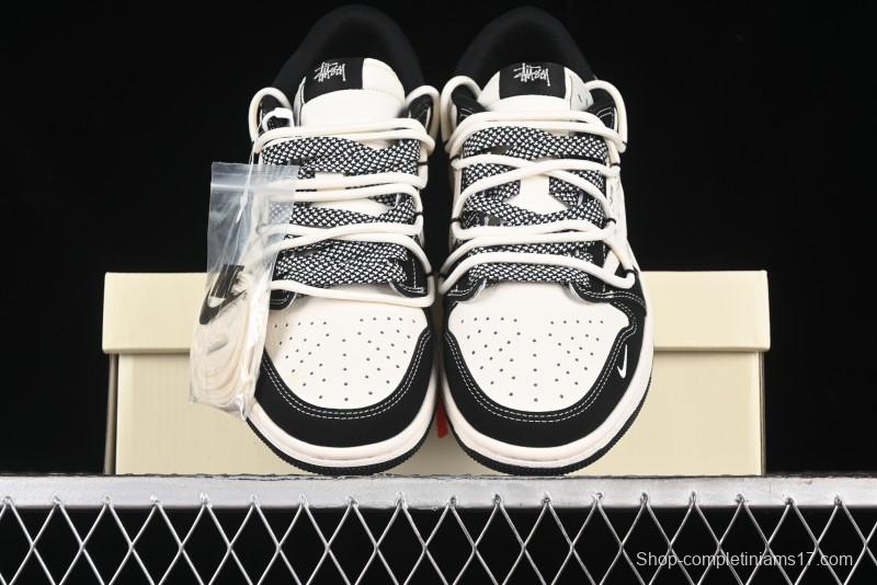 Nike Travis Scott x Fragment Design x Air Jordan 1 Low OG SP AJ1 Sneakers - SJ0086-131