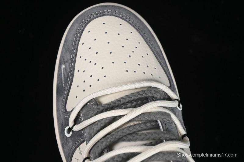 Nike SB Dunk Low Stussy Anniversary Edition Customized Low-Top Casual Sneakers - SJ2068-305