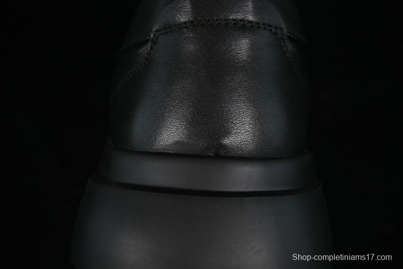 Ecco Street ACE Series Autumn New Retro Fashion Genuine Leather Platform Casual Sneakers - 63336101001