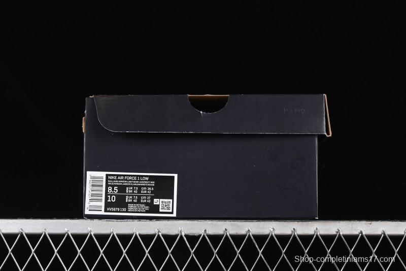 Nike Air Force 1 '07 Low Casual Sneakers with Full-Length Air Cushion - HV5979-130