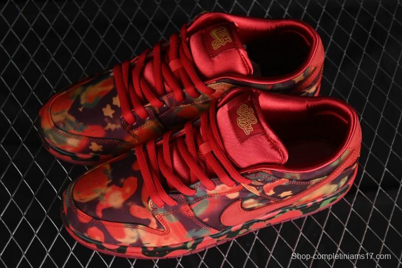 Nike SB Dunk Low The Wizard Of Oz Limited Edition Tear-Away Casual Sneakers - FZ1291-600