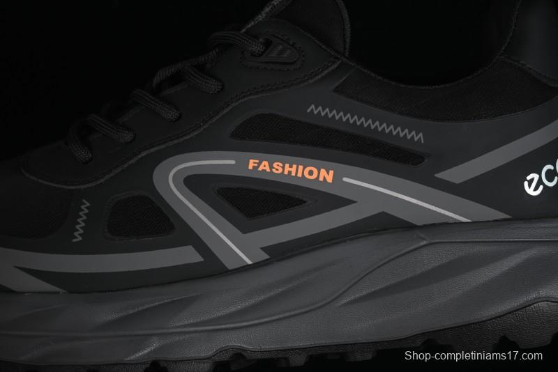 ECCO Drive Series Versatile Durable Running Shoes with Thick Sole Heightening Dad Shoes - 63193301001