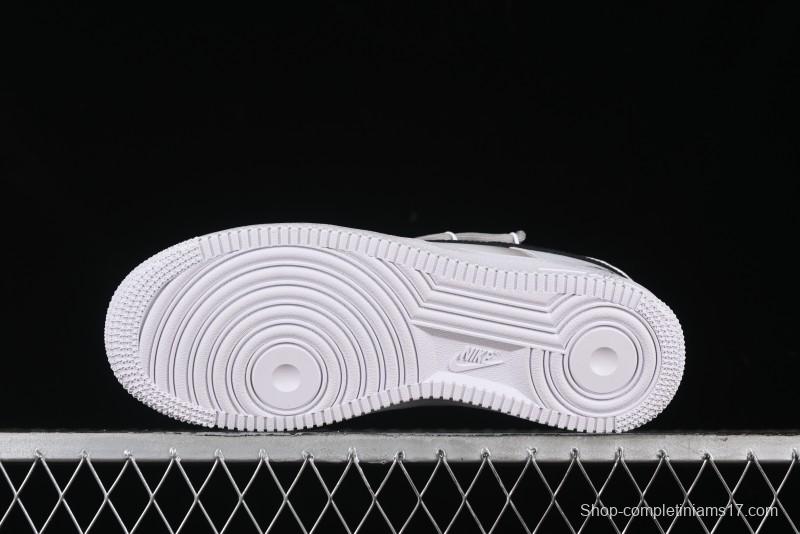 Nike Air Force 1 '07 Low Retro Street Spray Paint Anime Theme Maillard Style Casual Sneakers with Strap - ZH0316-039