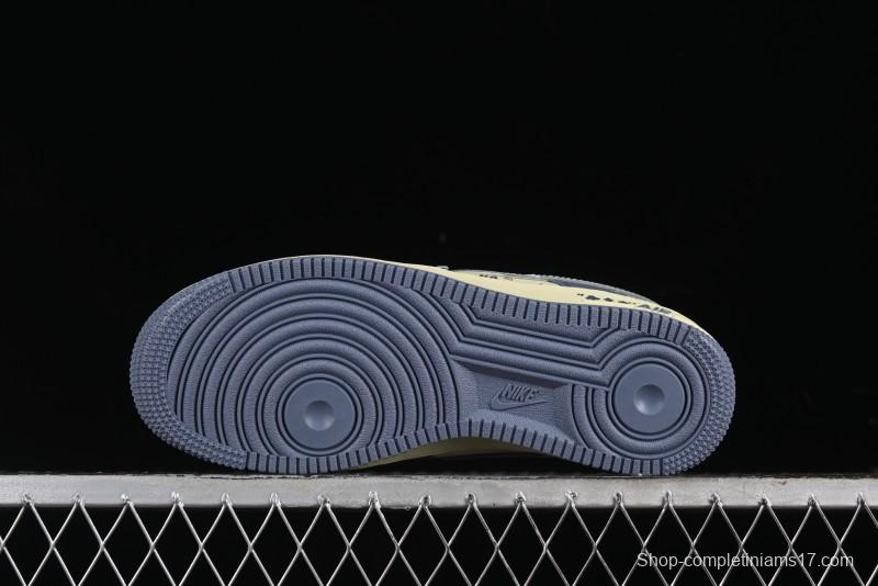 Nike Air Force 1 Low "Ghost Fire Clown" Halloween Themed Casual Sneakers - XL2321-333