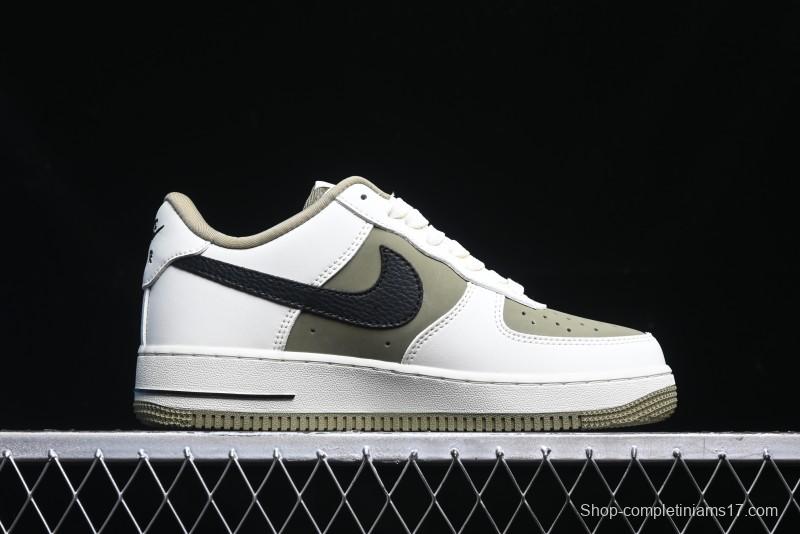 Nike Air Force 1 '07 Low Supreme Casual Sneakers in Military Green - CH6336-508