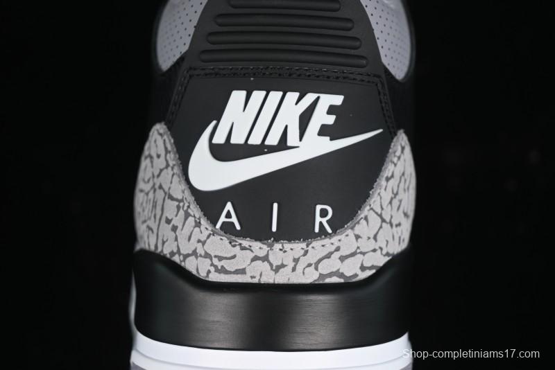 Nike Air Jordan 3 Retro "Black Cement" Basketball Shoes - DN3707-010