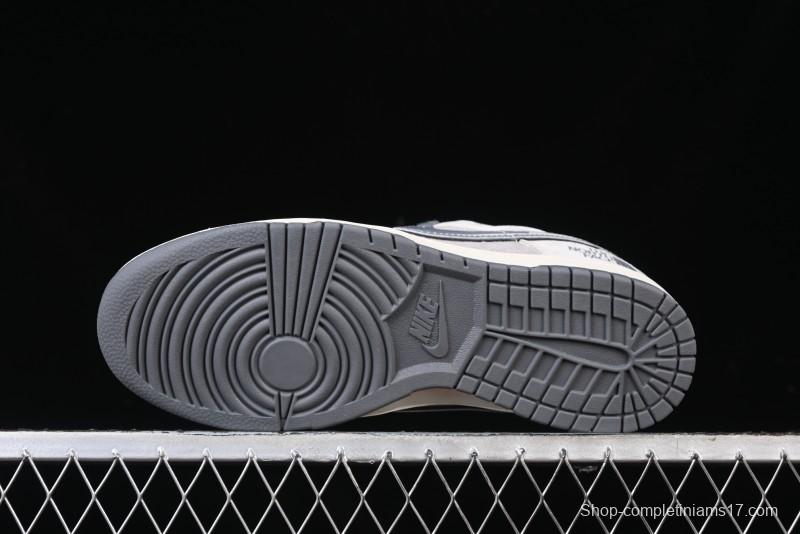 Nike SB Dunk Low The North Face Series - Anniversary Custom Edition Low-Top Casual Skate Shoes - DM6868-004