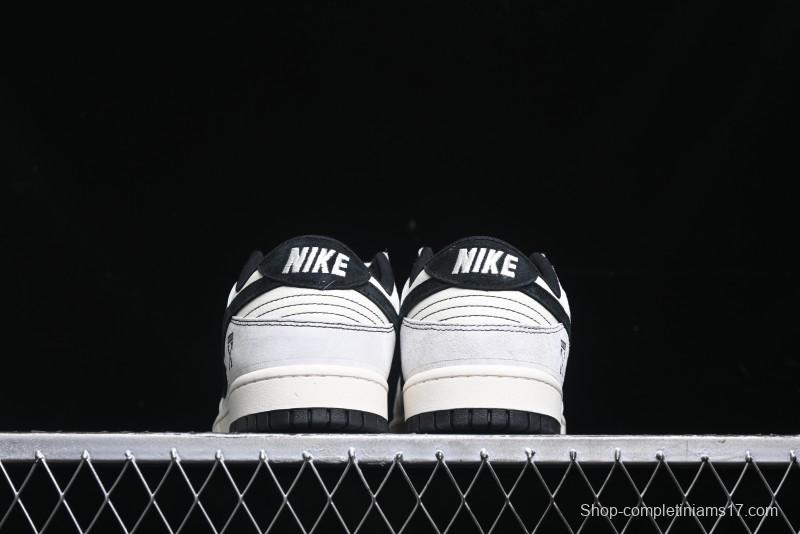 Nike SB Dunk Low OFF-WHITE Collaboration Anniversary High-End Custom Sneakers - YX5066-212