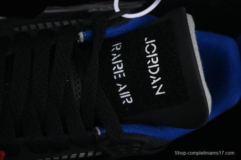 Nike Air Jordan 4 Retro Sneakers in Black, Blue and Neutral Grey - FV5029-003