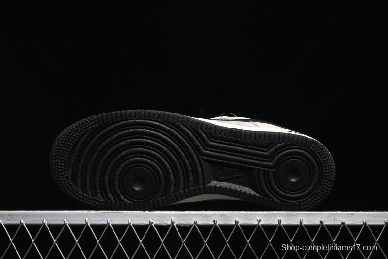 Nike Air Force 1 '07 Low The North Face Collaboration - Beige Black Red Sole Low-Top Casual Sneakers - XZ6188-309