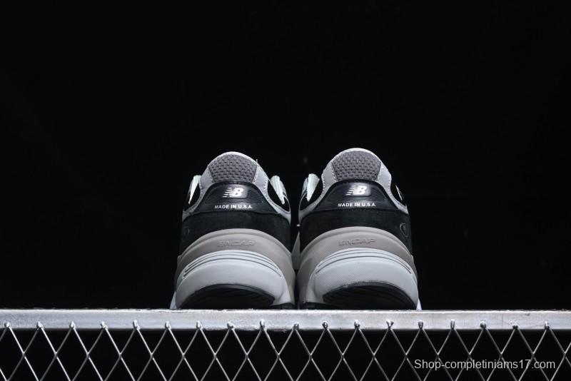 New Balance 990 Series High-End Made in USA Retro Casual Running Shoes - M990BK6