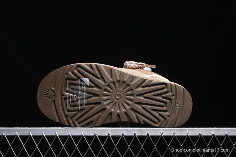 UGG Classic Ultra Mini Mel Two-Tone Lace-Up Low-Top Casual Shoes - 1144032