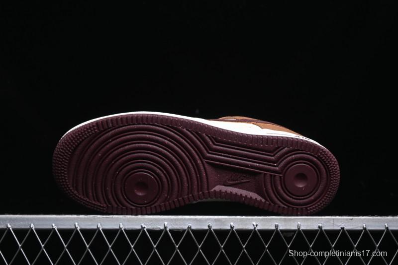 Nike Air Force 1 '07 Low Casual Sneakers with Full-Length Air Cushion - FQ8713-200