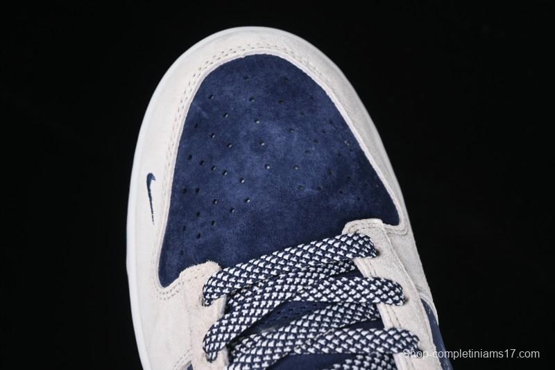 Nike SB Dunk Low Stussy Collaboration - Light Blue Pig Anniversary High-End Custom Low-Top Casual Skate Shoes - XX2025-528