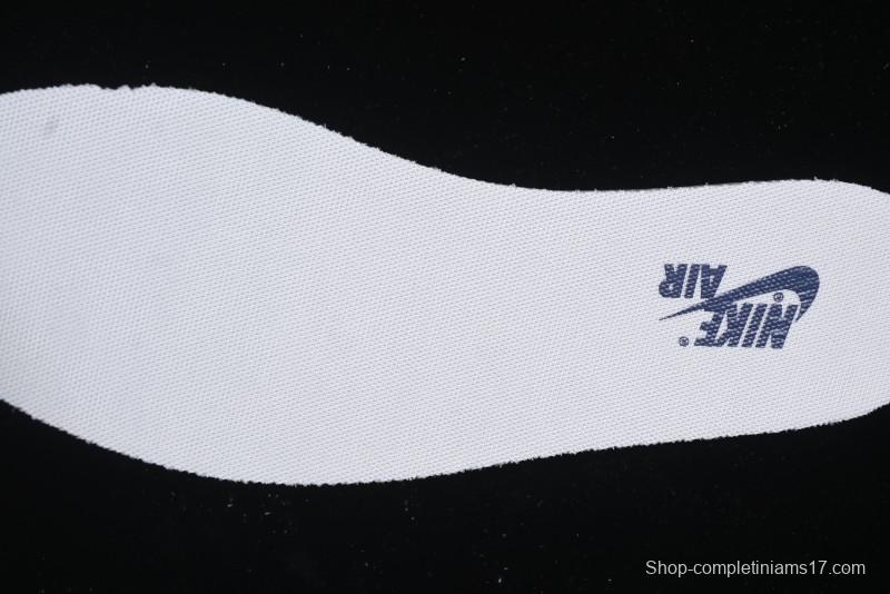 Nike Travis Scott x Fragment Design x Air Jordan 1 Low OG SP AJ1 Bape Collaboration - Klein Blue Lace-Up Low-Top Casual Sneakers - XS3186-201