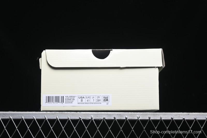 Nike Travis Scott x Fragment Design x Air Jordan 1 Low OG SP Sneakers - SJ2068-108