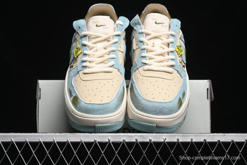 Nike Air Force 1 Fontanka Low Top Casual Sneakers Enjoy Life Custom Design - CW6688-508