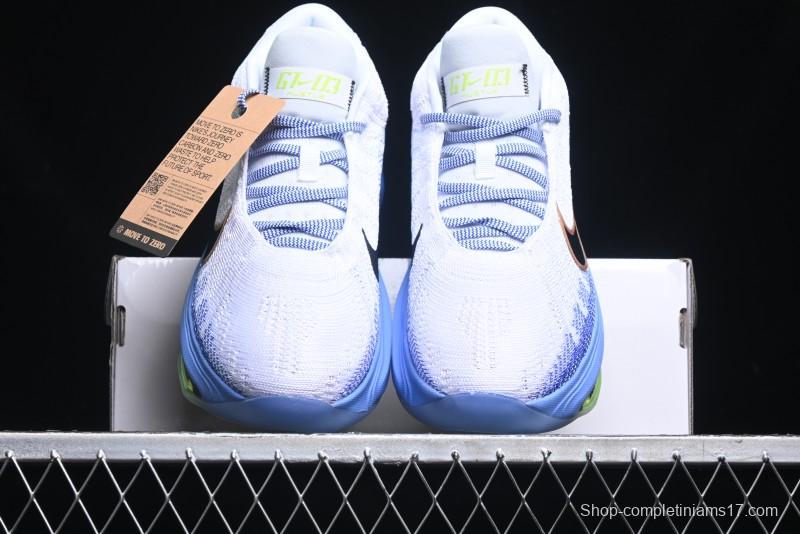 Nike Air Zoom G.T. Hustle 3 FP Basketball Shoes with Cushioning and Breathability - FV5953-100