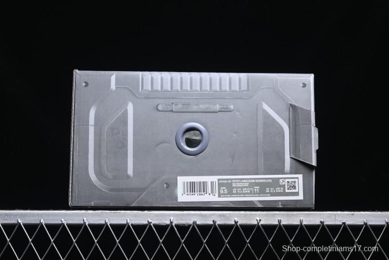 Nike Rtfkt Studios x Dunk Genesis Low OG Ghost Metaverse Series Casual Skate Shoes - HF0438-001