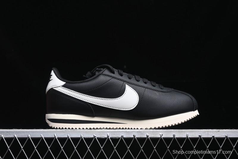 Nike Classic Cortez Leather Retro Running Shoes - FB6877-001