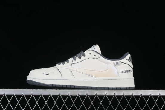 Nike Travis Scott x Fragment Design x Jordan Air Jordan 1 Low OG SP AJ1 UN Collaborative Sneakers - DM7866-018