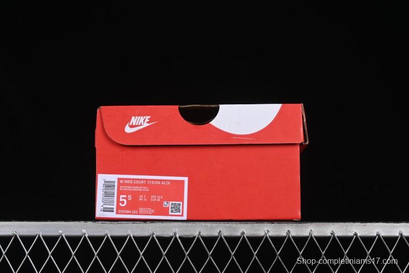 Nike Court Vision Alta Low-Top Casual Sneakers with Thick Sole - DZ5394-102