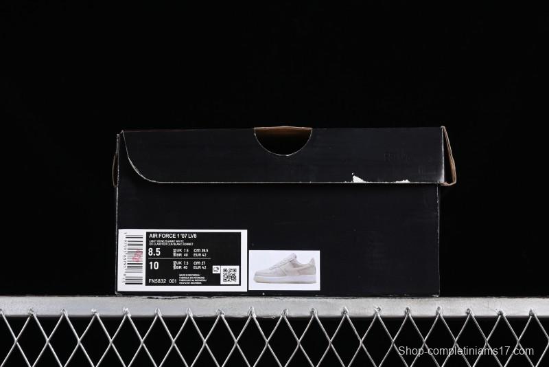 Nike Air Force 1 '07 Low Casual Sneakers with Full-Length Air Cushion - FN5832-001