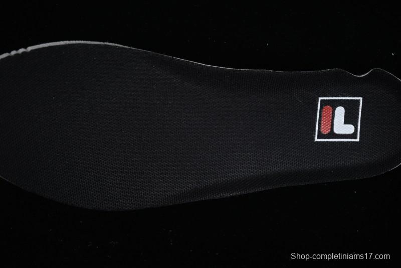 Fila Fusion Retro Mars Running Shoes with Lace-Up Design and Cushioned Sole - F12W422103FBK